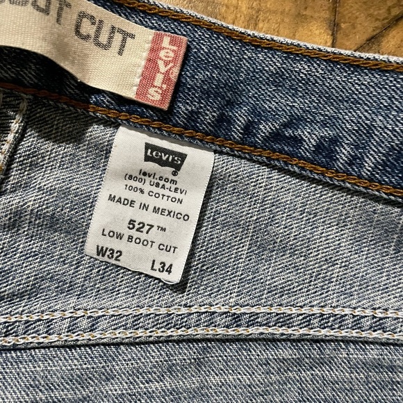 Levi’s cut off 527 shorts sz 32 - Picture 6 of 7